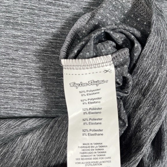 Troy Lee Designs TLD Skyline Air Short Sleeve Jersey Men L Light Moka Shirt-EUC - Picture 9 of 9